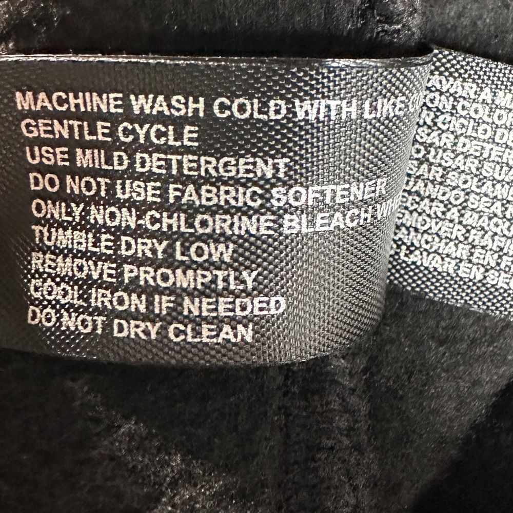 NWT 32 Degrees Winter Base-layer Fleece Leggings in Black Women's Small - Picture 8 of 15